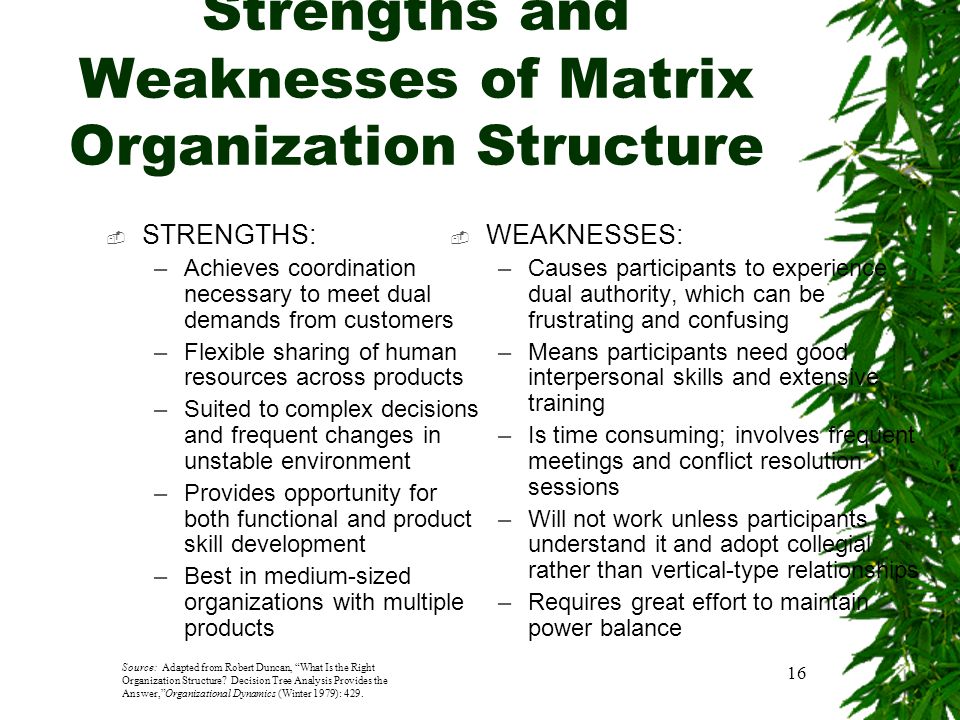 An analysis of the right optimal organizational structure for rendell company